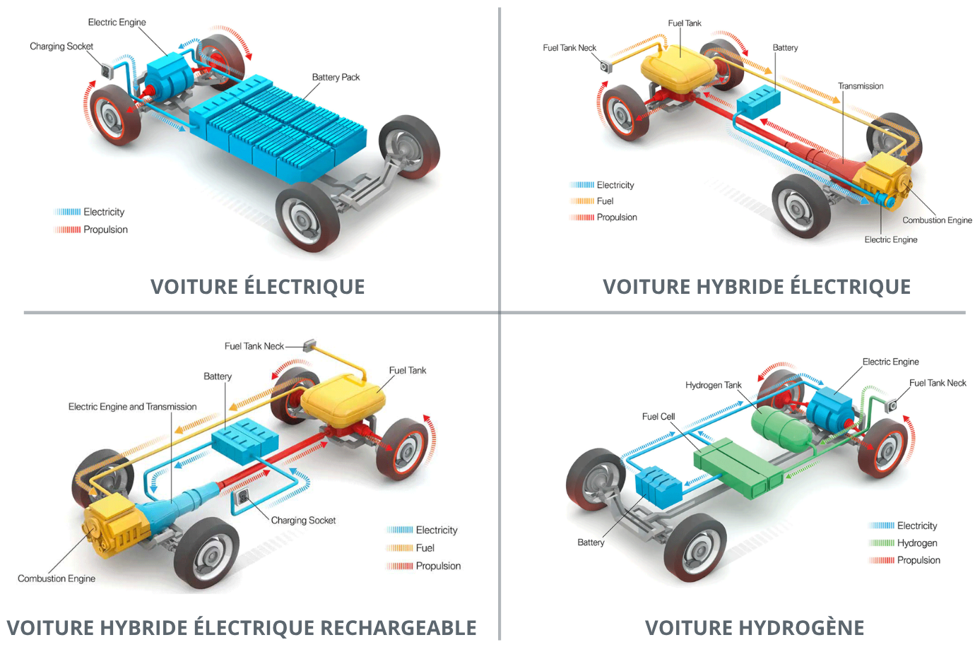 NL Sécu - Article 3 - Visuel 1 4 types de véhicules